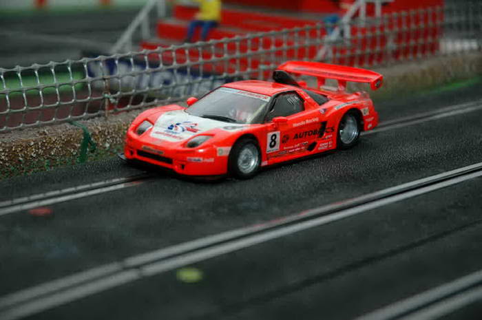 L'Honda NSX di Tommaso che ha raccolto solo un ultimo posto nel 2° Trofeo GT Japan